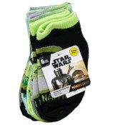 Wholesale - 6pk 18-24M THE MANDALORIAN LITTLE BOUNTY QTR SOCKS C/P 12, UPC: 193159102722